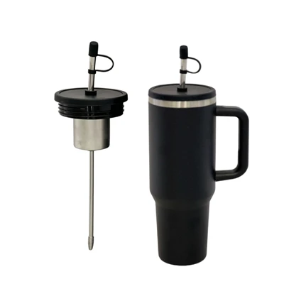 5-26 Thermos Tumbler With Mate Tea Drink Lid 1.2L
