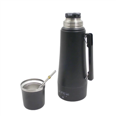 7-1 Electric Heating Thermos Flask ,Kepp Drinks Hot ,1 L
